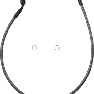 Brake Line - Front - 10 mm - 35° - 28" - KARBONFIBR