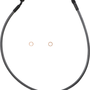 Brake Line - Front - 10 mm - 35° - 30" - KARBONFIBR