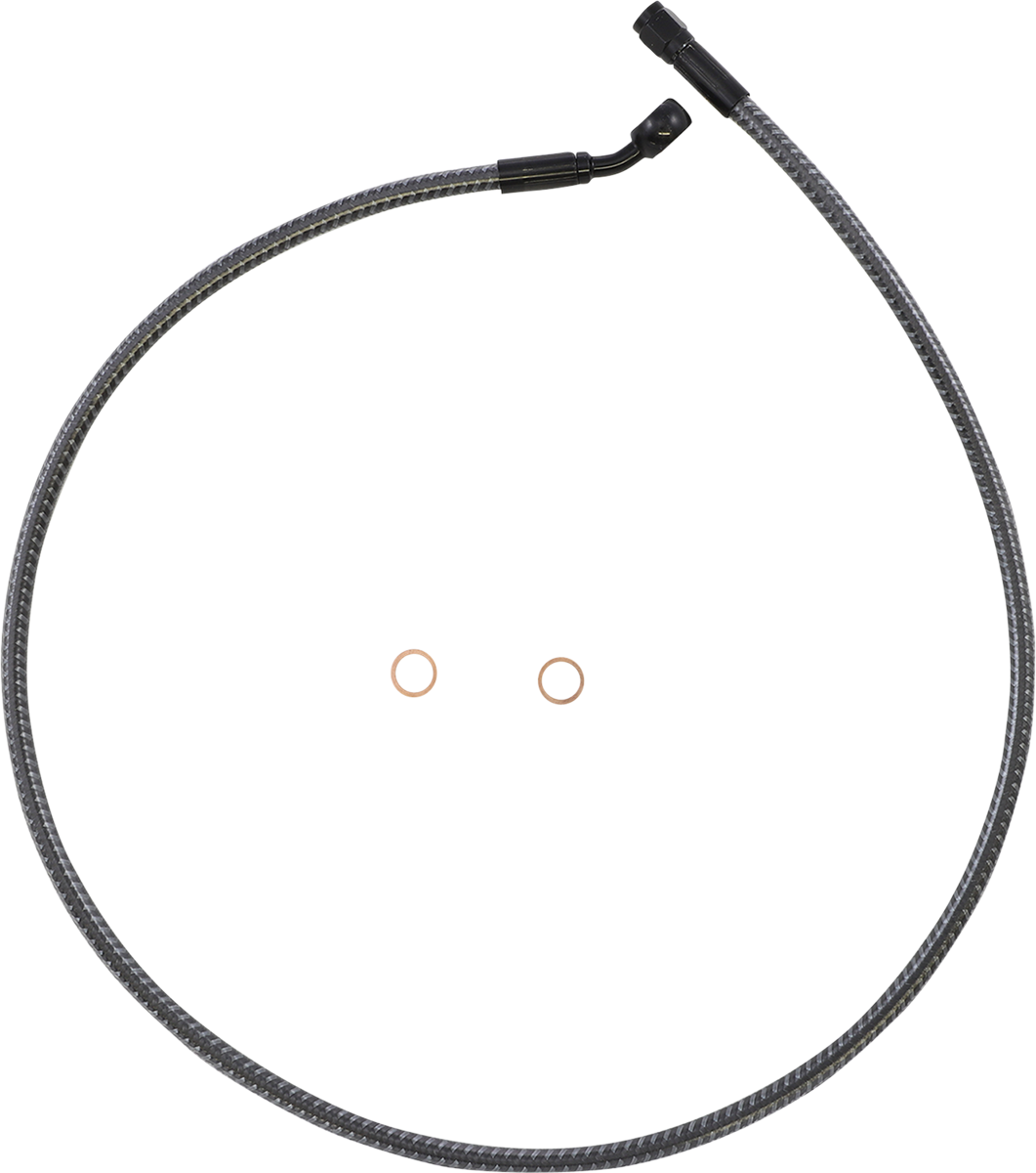 Brake Line - Front - 10 mm - 35° - 36" - KARBONFIBR
