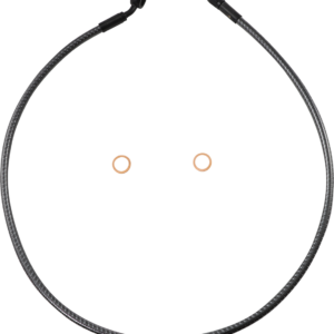 Brake Line - Front - 12 mm - 35° - 34" - KARBONFIBR