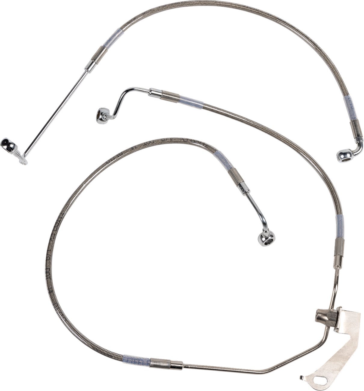 Brake Line - Rear - Non-ABS - Stainless Steel