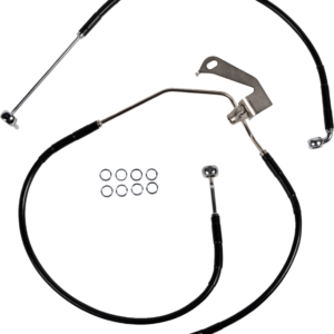Brake Line - Rear - Non-ABS - Black