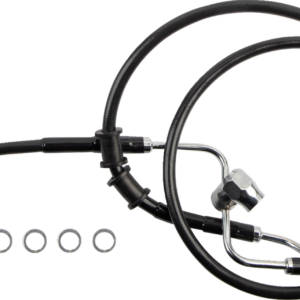 Brake Line - Rear - Master Cylinder to ABS - Black