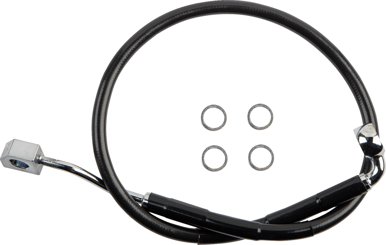 Brake Line - Rear - Master Cylinder to ABS - Black