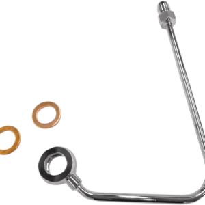 ABS Upper Brake Line Adapter - 4-3/4" Length - Chrome