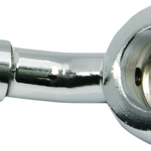 Banjo Fitting - 10 mm - AN3 45° - Chrome