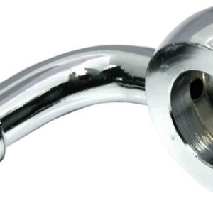 Banjo Fitting - 7/16" - AN3 90° - Chrome