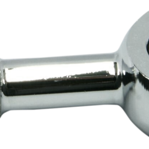 Banjo Fitting - 10 mm - AN3 180° - Chrome