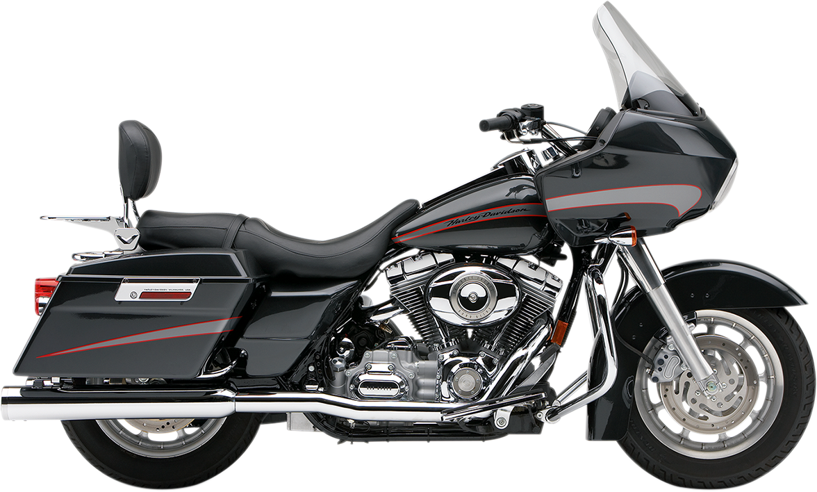 True Dual Headpipes - Chrome - '95-'06 FL - Image 3