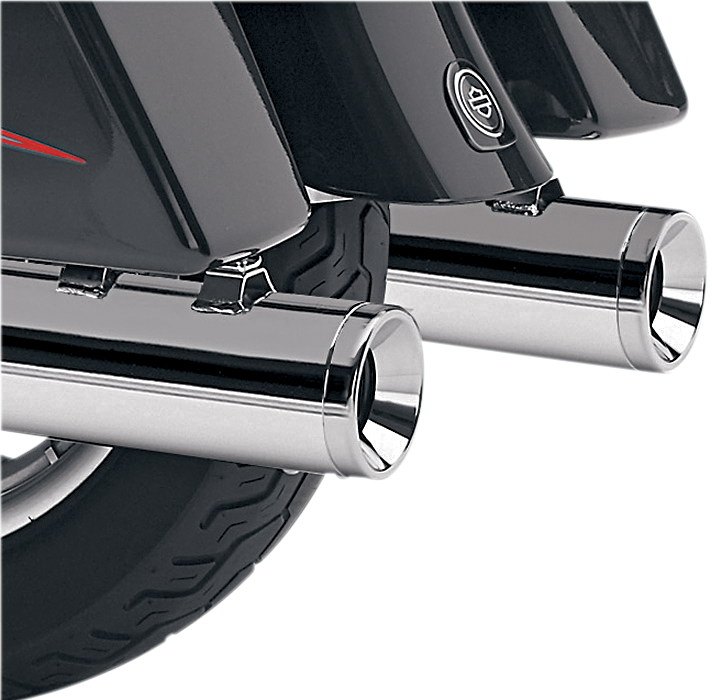 True Dual Headpipes - Chrome - '95-'06 FL - Image 5