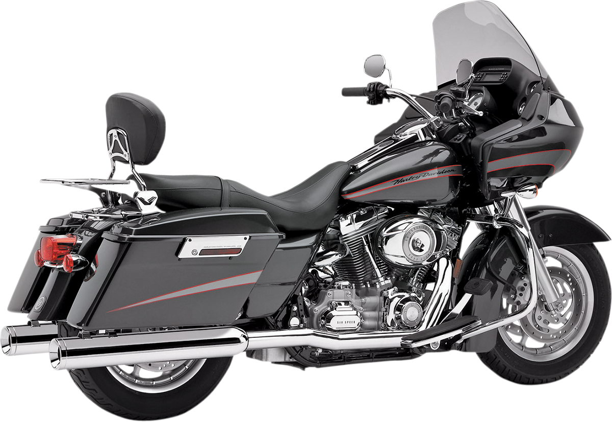 True Dual Headpipes - Chrome - '95-'06 FL - Image 4