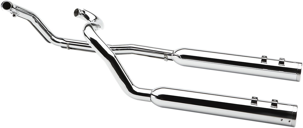 True Dual Headpipes - Chrome - '07-'08 FL - Image 2