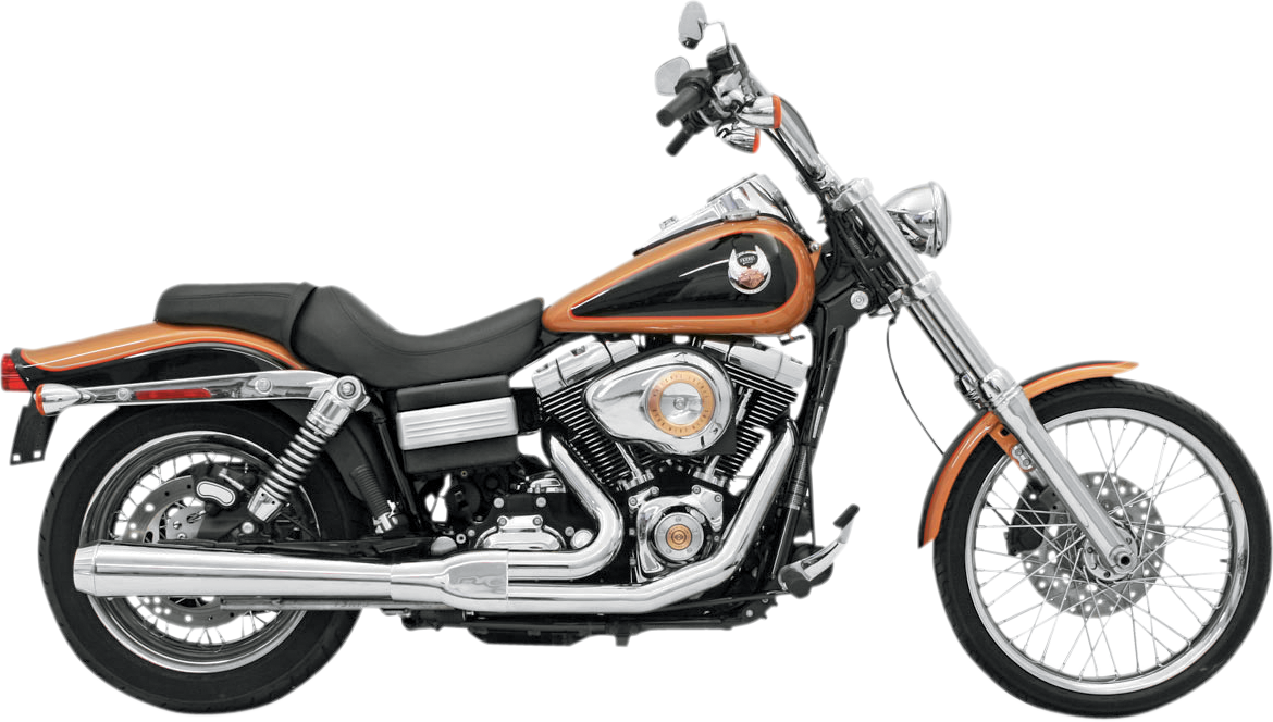 Road Rage Exhaust - Chrome - Long - '06-'17 FXD