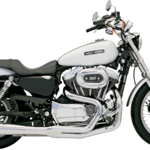 Road Rage Exhaust - Chrome - Short - '04-'13 XL