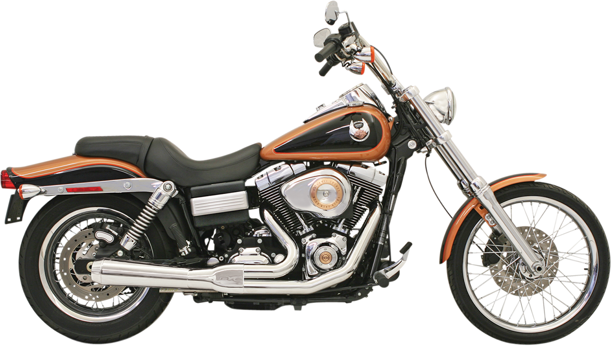 Road Rage Exhaust - Chrome - Short - '06-'17 FXD