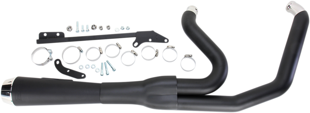 Road Rage Exhaust - Black - Short - '06-'17 FXD - Image 4