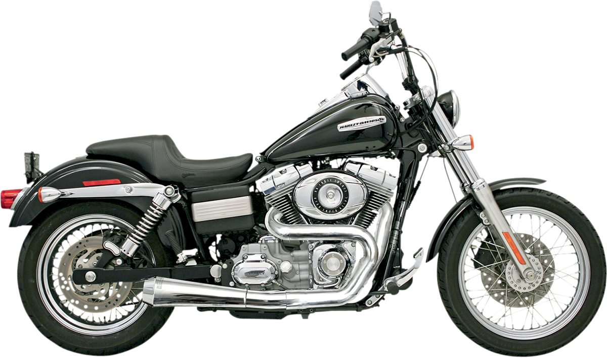 Road Rage 2:1 Exhaust - Chrome - FXD
