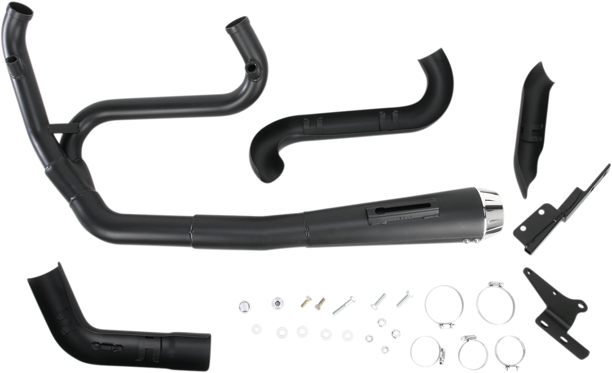 Road Rage 2:1 Exhaust - Black - FXD - Image 3