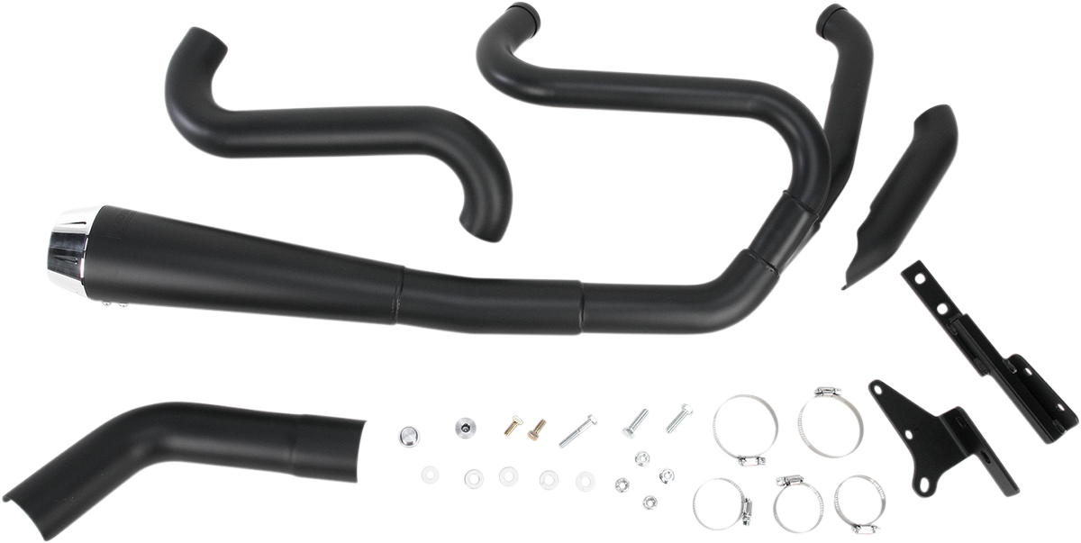 Road Rage 2:1 Exhaust - Black - FXD - Image 4