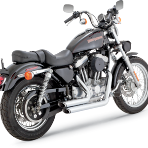 Shortshots Staggered Exhaust System - Chrome