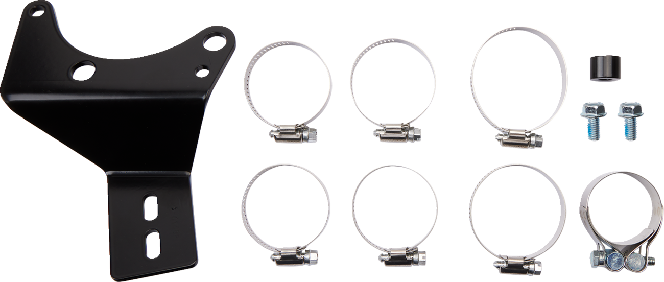 Speedster Swept Short Exhaust - Black - '06-'11 Dyna - Image 2
