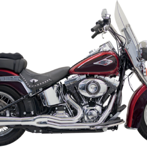 Mega Power Exhaust - Chrome - Short - FXS/FLS