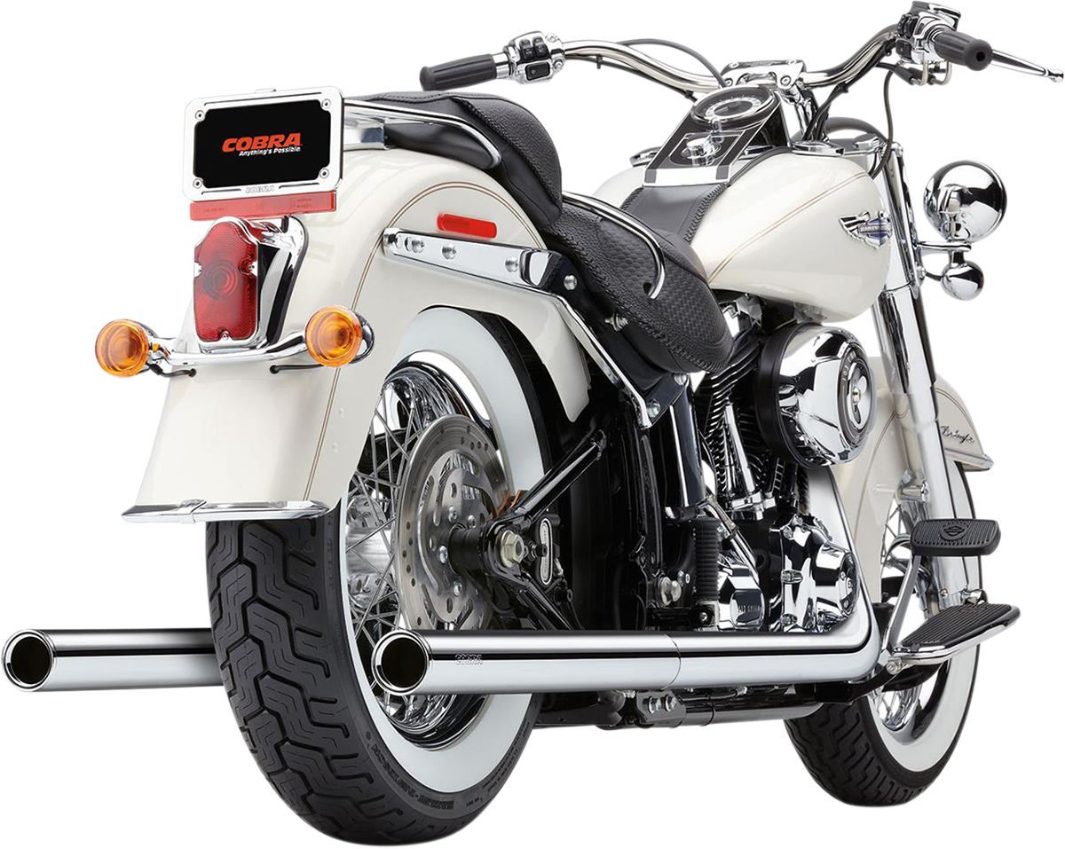True Dual Exhaust - Billet Tip - '07-'11 Softail