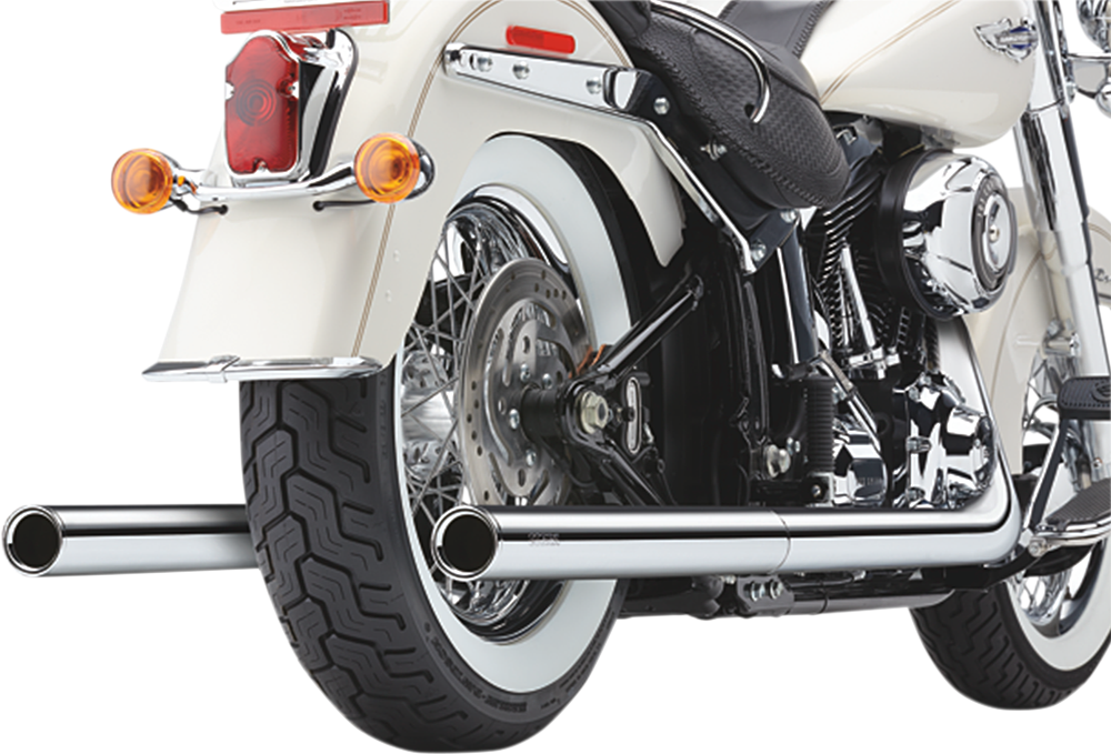 True Dual Exhaust - Billet Tip - '97-'06 Softail - Image 2