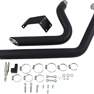 Shortshots Staggered Exhaust System - Black