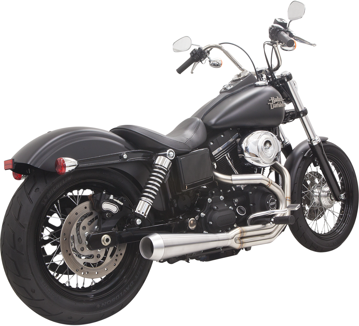 Road Rage 3 Exhaust - Stainless - '91-'17 Dyna - Image 2