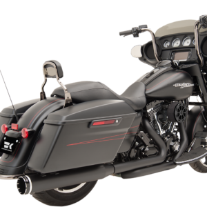 2-into-2 Dominator Exhaust System - Black - '09-'16 FL - With 4-1/2" Muffler