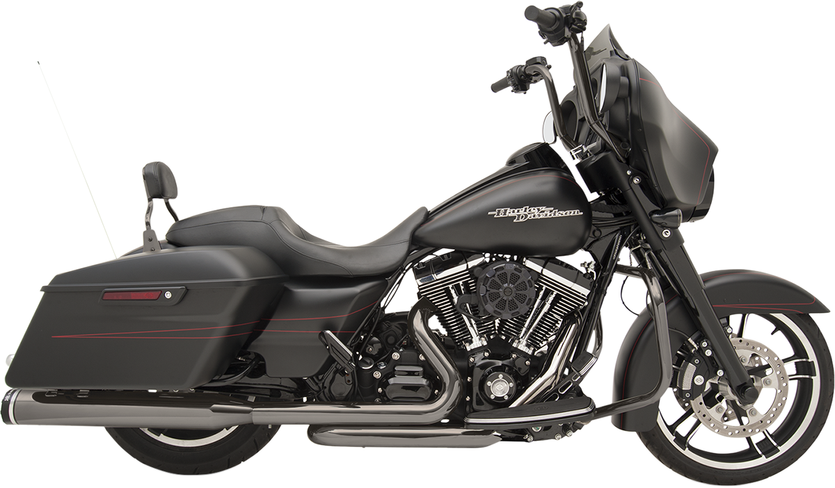 2-into-2 Dominator Exhaust System - Eclipse® - '09-'16 FL - With 4-1/2" Muffler