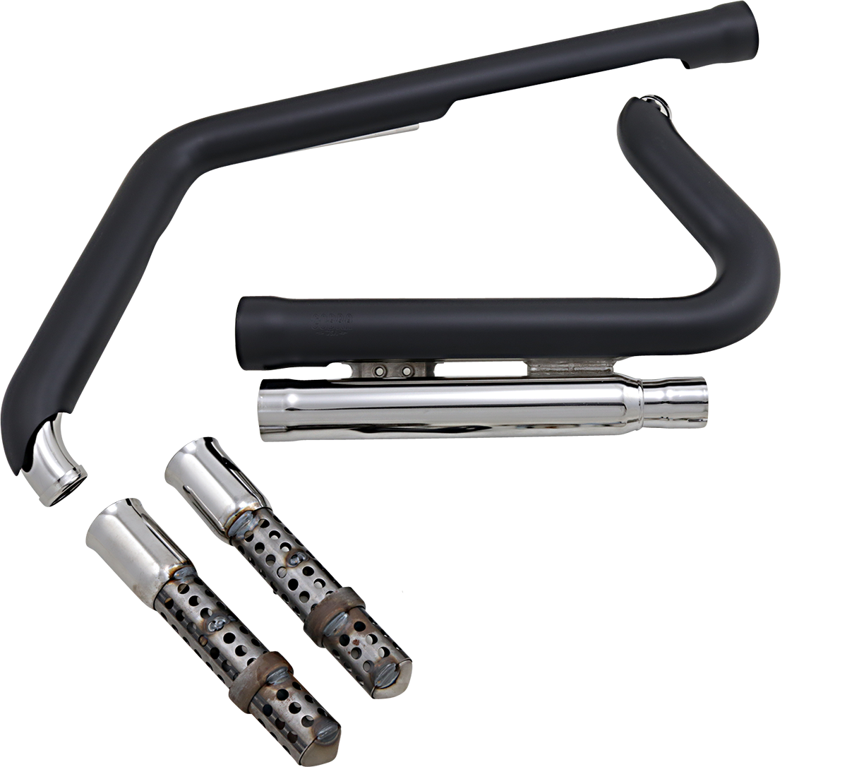 909 Exhaust - Black - '12-'17 Softail - Image 2