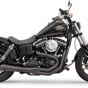 Mega Power Exhaust - Black - FXD/FXDWG with Mid/Forward Controls