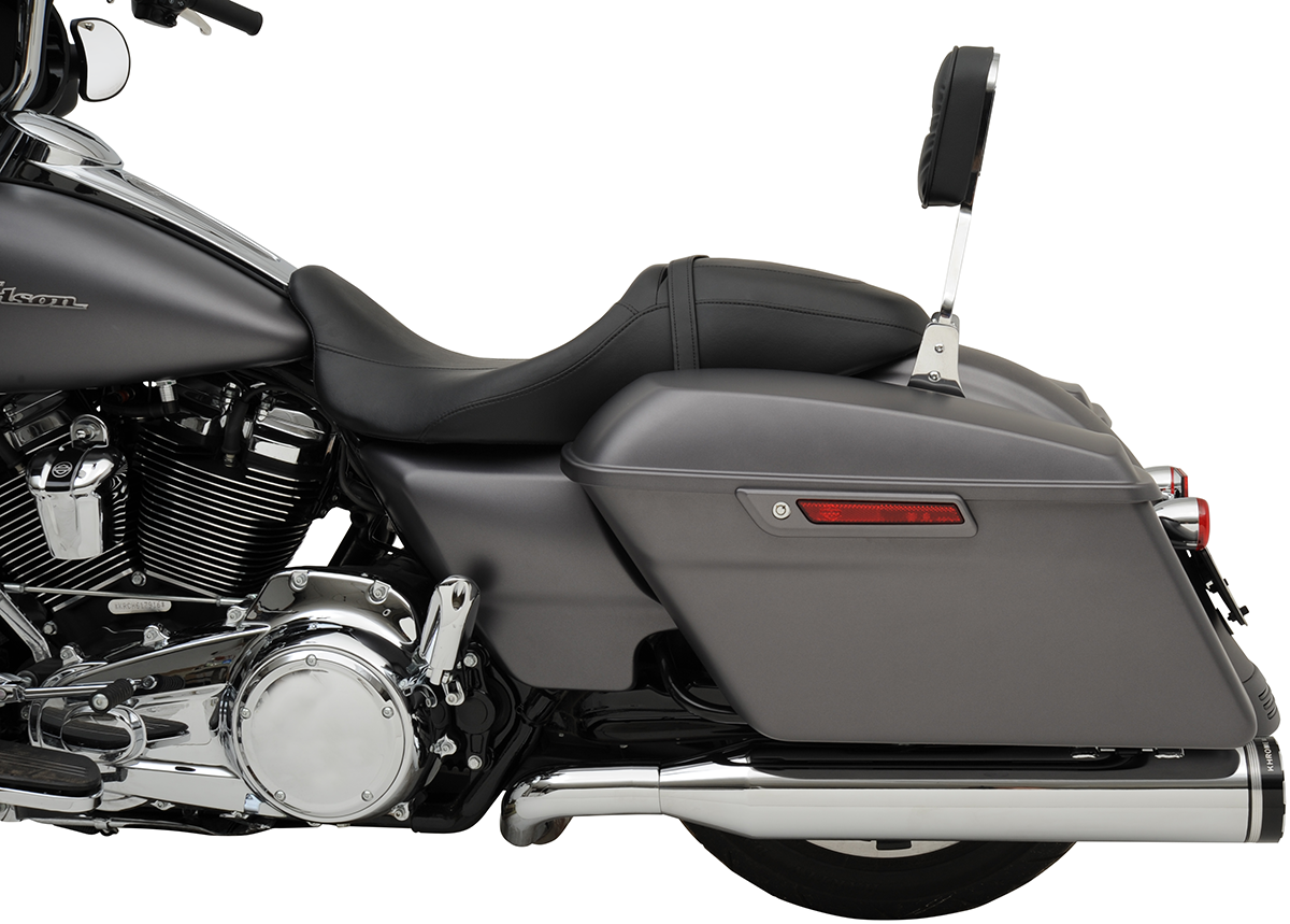 2-into-2 Dominator Exhaust System with 4-1/2" Mufflers - Chrome - FL - Image 2