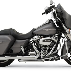 2-into-2 Dominator Exhaust System with 4-1/2" Mufflers - Chrome - FL
