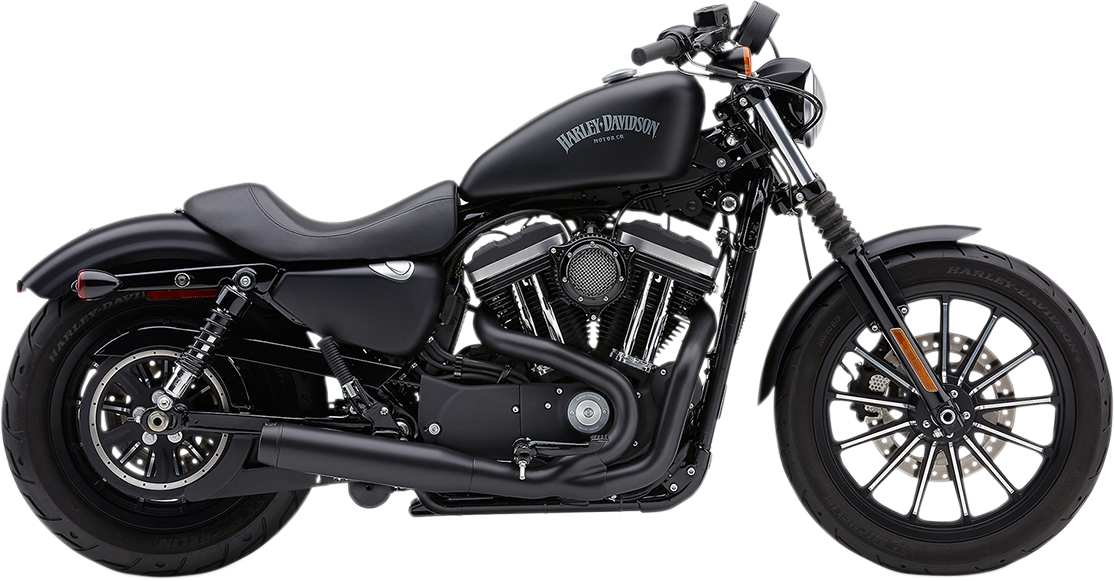 2-into-1 El Diablo Exhaust System - Black - 3-1/2" - Image 2