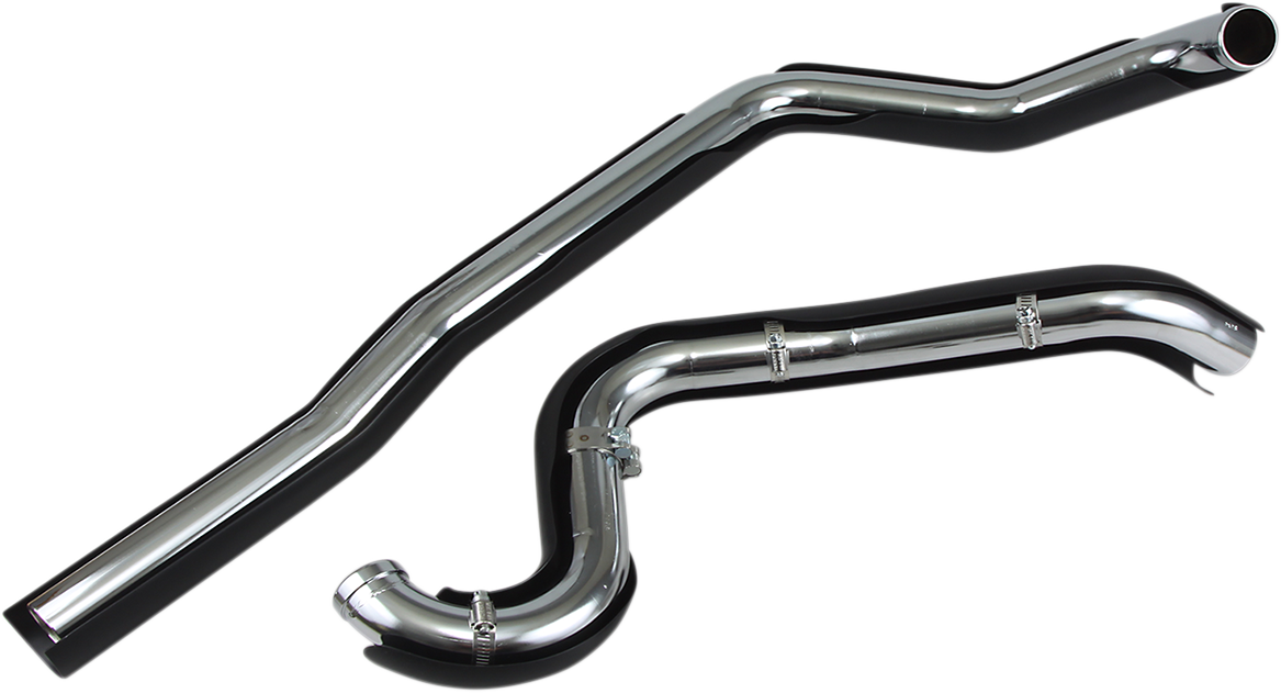True Dual Headpipes - Black - '95-'06 FL - Image 2
