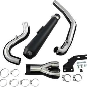 El Diablo Exhaust - Black - '07-'11 Softail