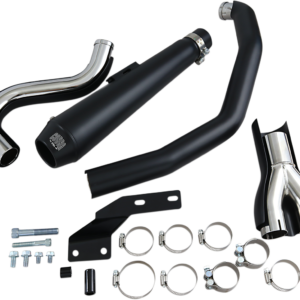 El Diablo Exhaust - Black - '88-'06 Softail
