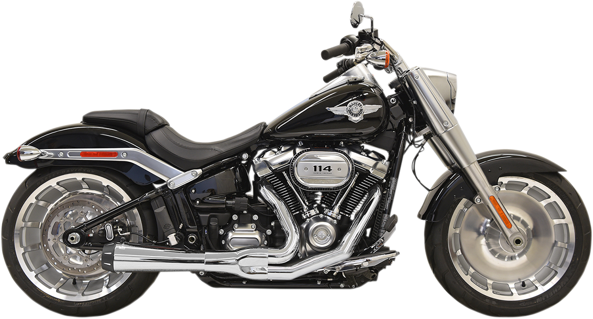 2-into-1 Road Rage Exhaust System - Chrome