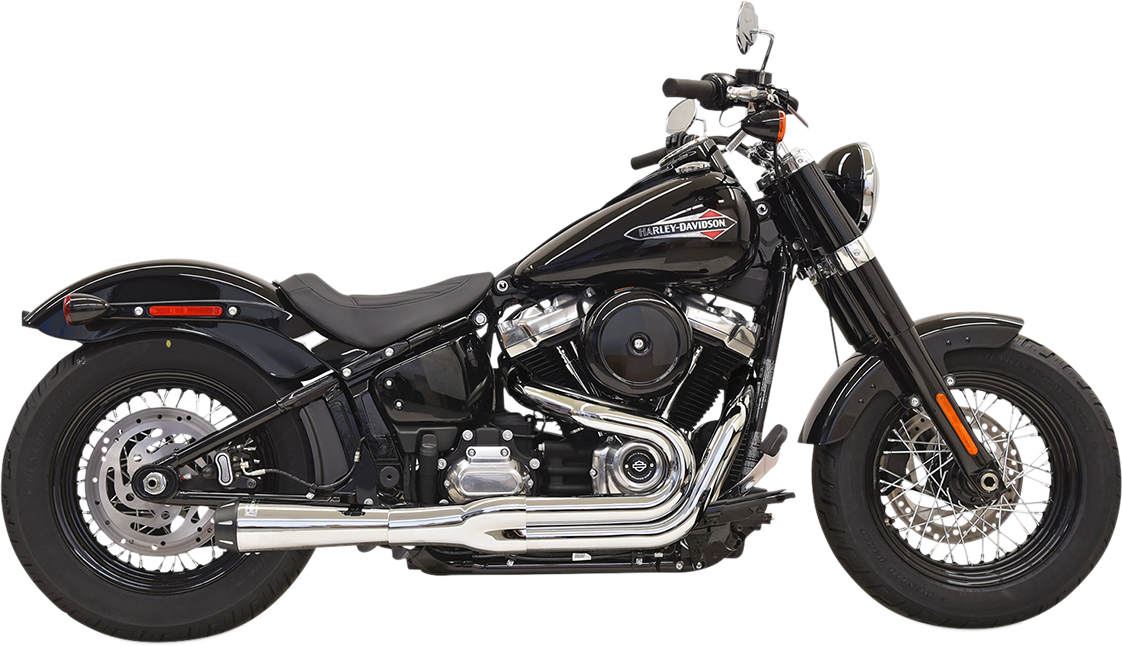 2-into-1 Road Rage Exhaust System - Chrome