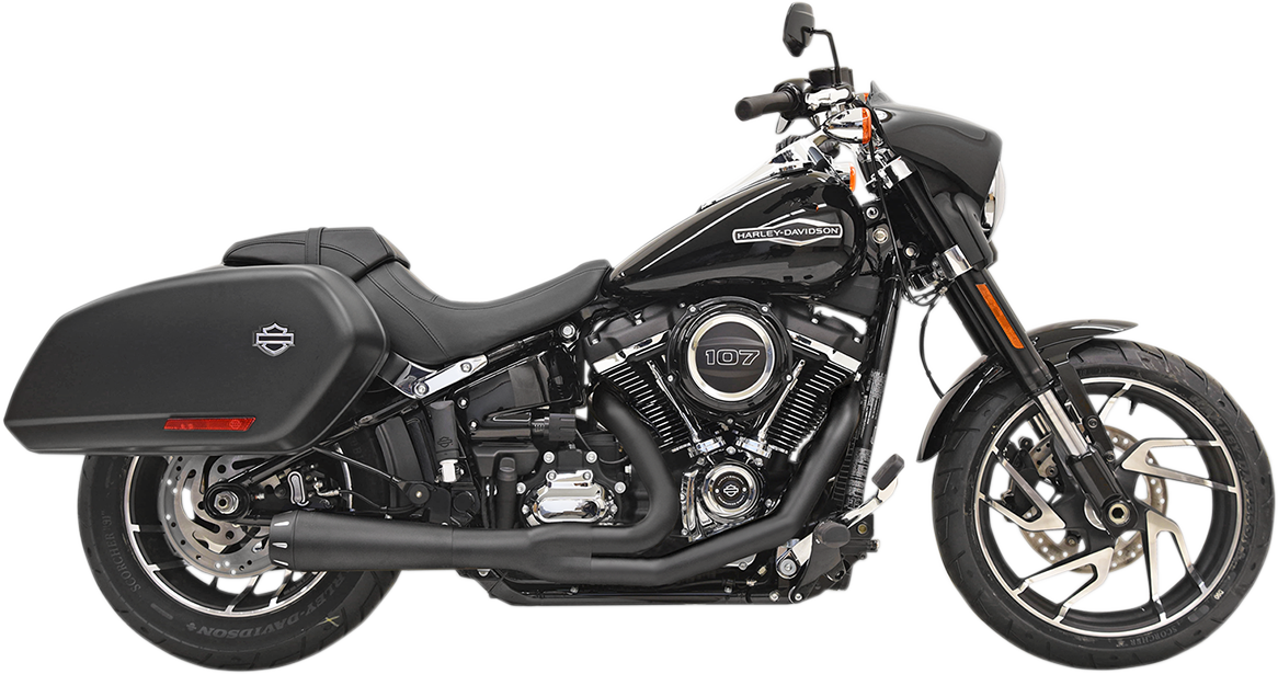 2-into-1 Road Rage Exhaust System - Black