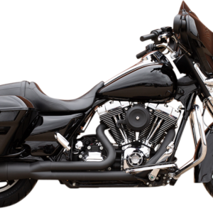 2-into-1 Exhaust for '95-'16 FL - Black