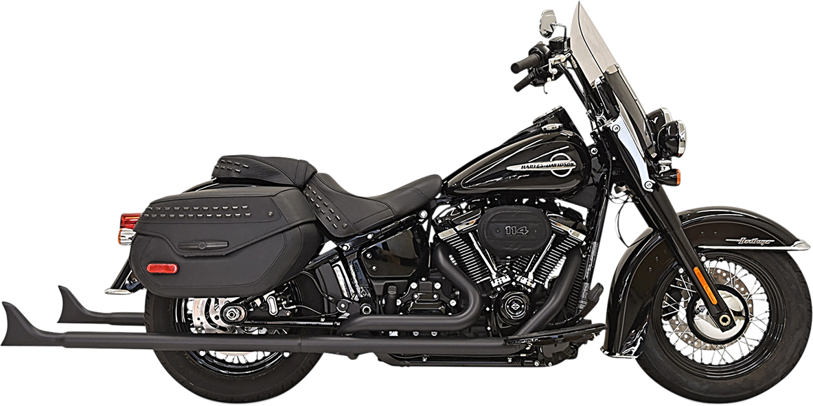 Fishtail Exhaust with Baffle - 39"