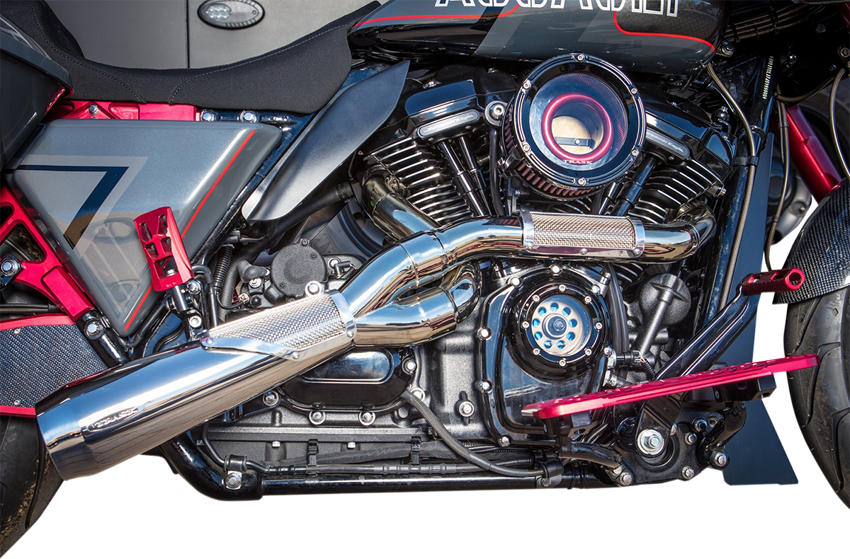2-into-1 Big Sexy Exhaust System - Polished Stainless Steel - Image 2