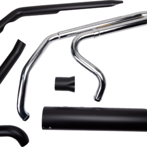 2-into-1 Outlaw Exhaust System - Black
