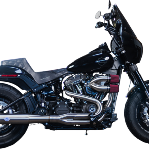 SuperStreet 2:1 50 State Exhaust System - M8 Softail - Stainless Steel
