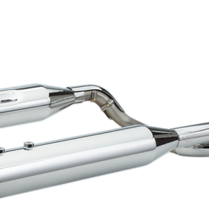 El Dorado Dual Exhaust System - Chrome - Black Tracer