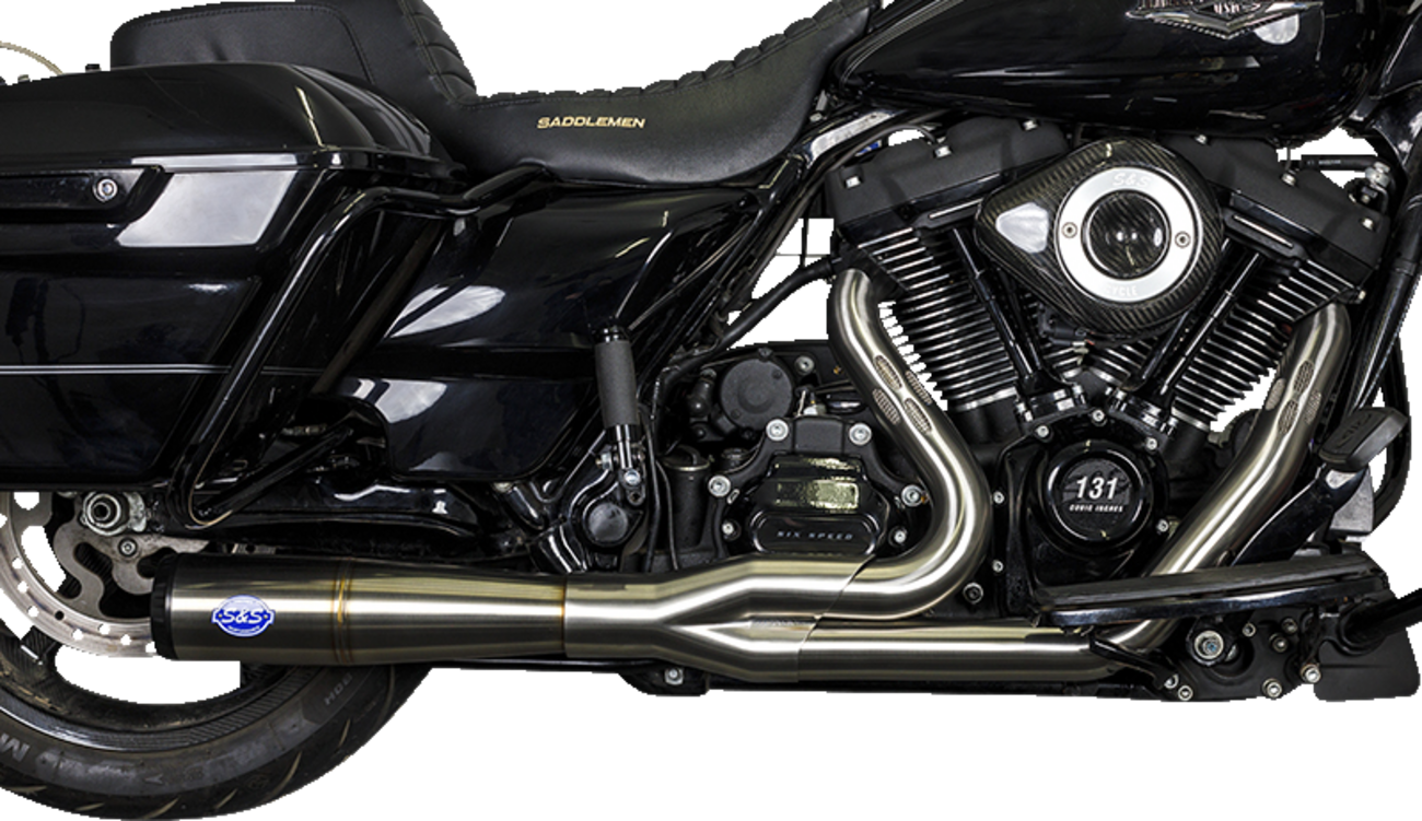 2-into-1 Diamondback Exhaust System - Stainless Steel - 50-State - Image 2